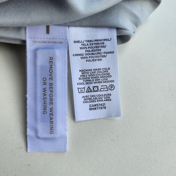 Ann Taylor Blue Brown Black Floral Print Pencil Straight Lined Skirt Pullover M - Picture 8 of 10